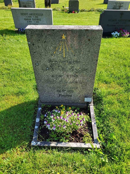 Grave number: kö 01 08    73-74