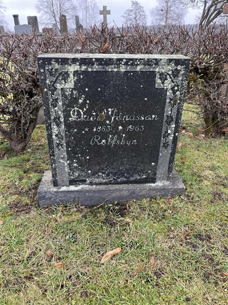 Grave number: Vårv Kv3 271