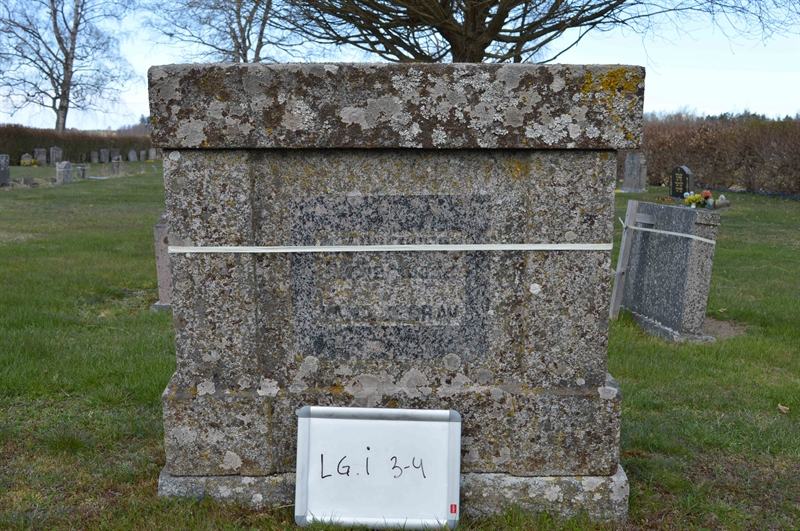 Grave number: LG I     3, 4