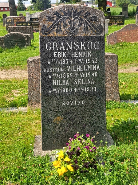 Gravnummer: Ö 2 2 1-2