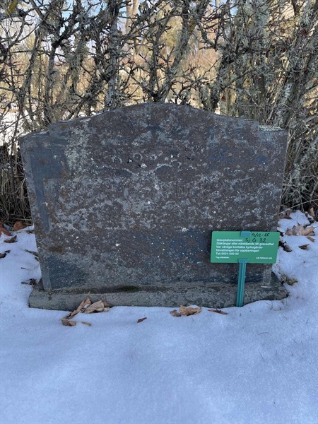 Gravnummer: SJ G    32