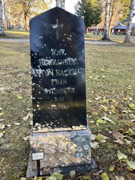 Hautatunnus: 2 B    10