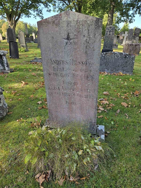Grave number: T A A   312