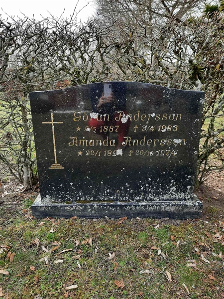 Grave number: ON F   185-186