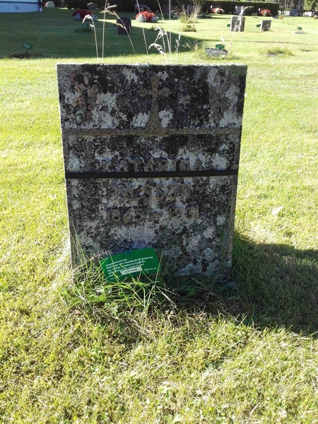 Grave number: JÄ 07   156