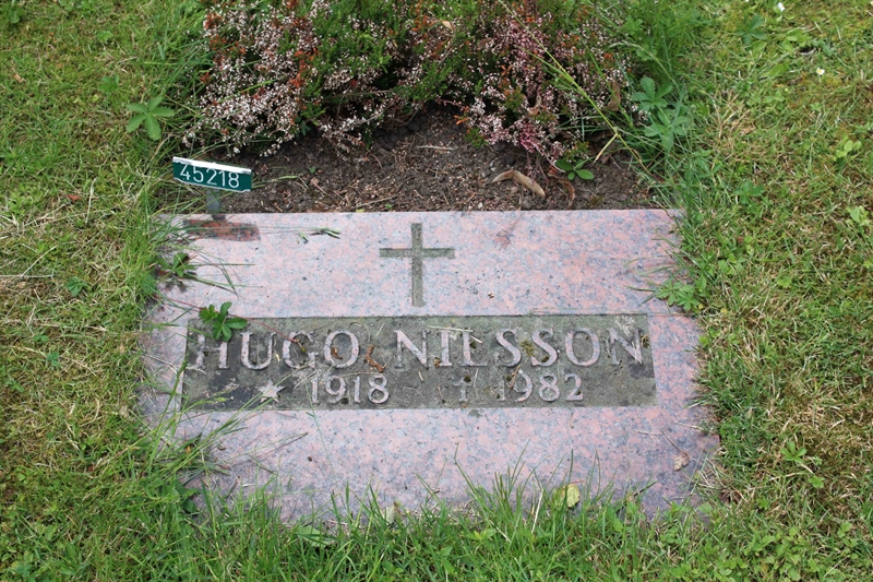 Grave number: Ö 45   218