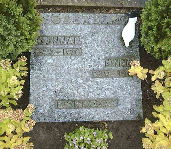 Grave number: NK Urn XVII    57