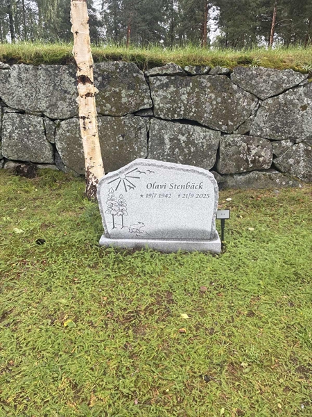Grave number: 1 G     4