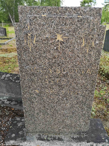 Grave number: SK L    11