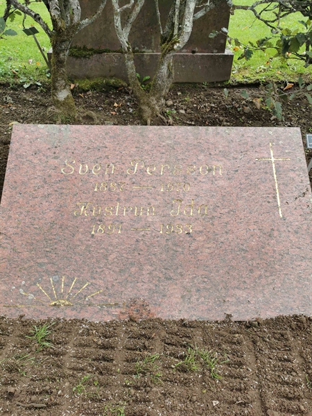 Grave number: HK J    75, 76