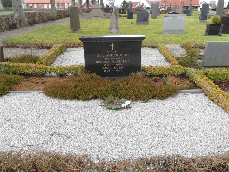 Grave number: VK J    13