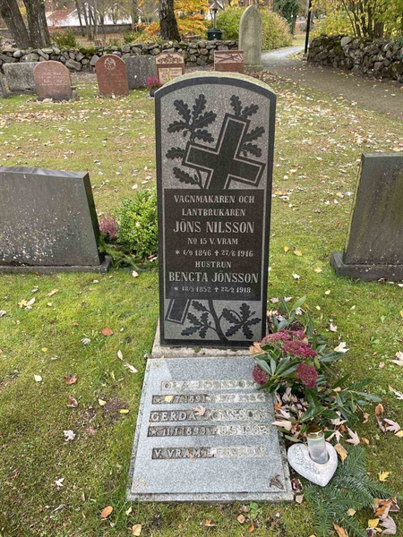 Grave number: VV F    41