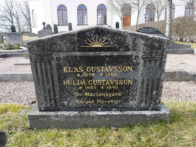 Grave number: SV 6    2