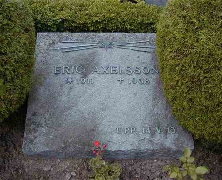 Grave number: BK C   232, 233