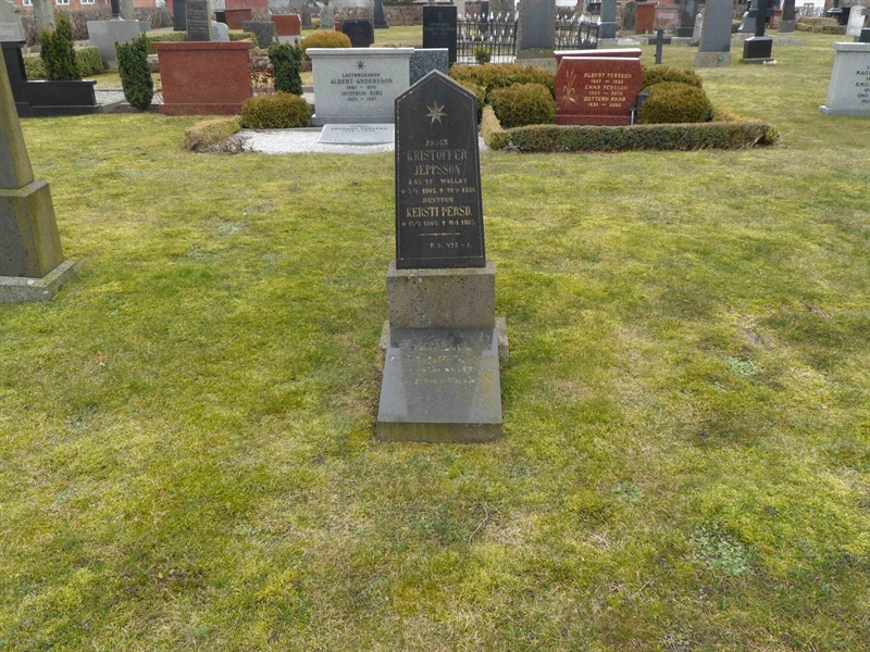 Grave number: VK F    14