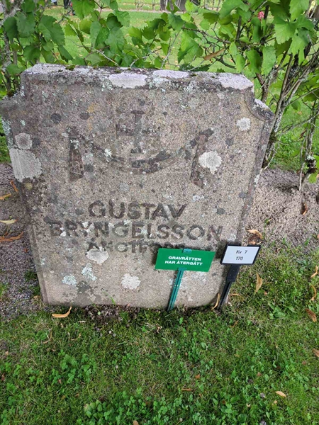 Grave number: Jä 07   170