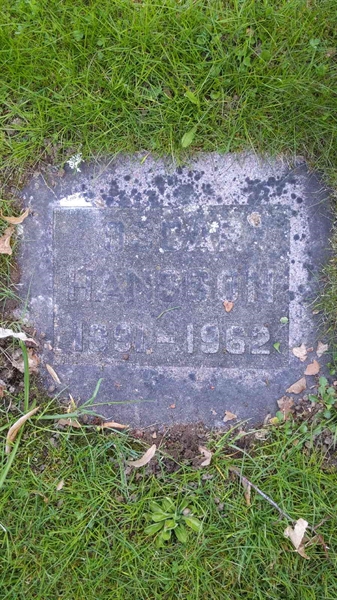 Grave number: 2 B 5    47