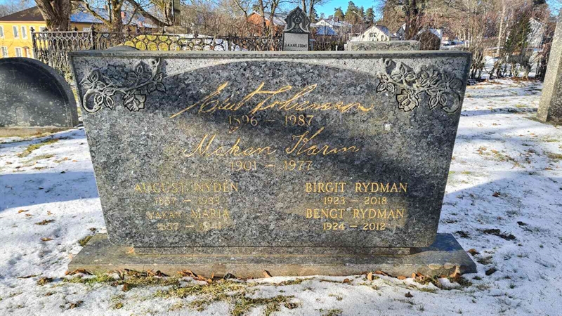 Grave number: M G 01 94-95