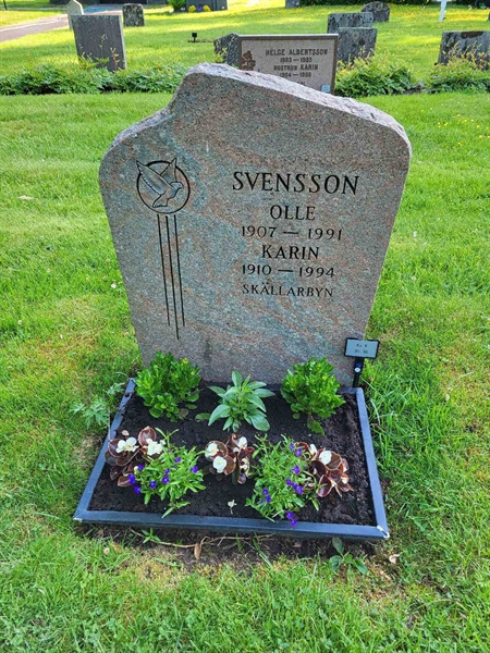 Grave number: kö 01 08    95-96