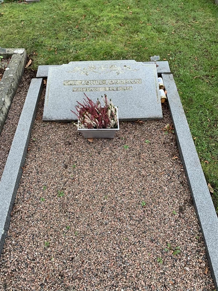 Grave number: SÖ C   125