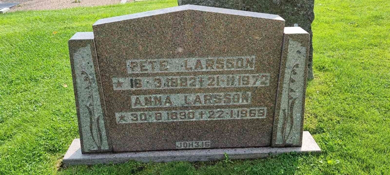 Grave number: SK 1 04  496, 497