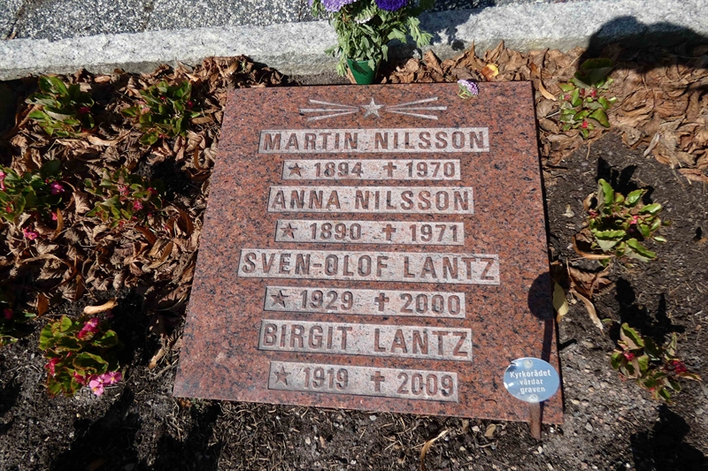 Grave number: TR U1     8