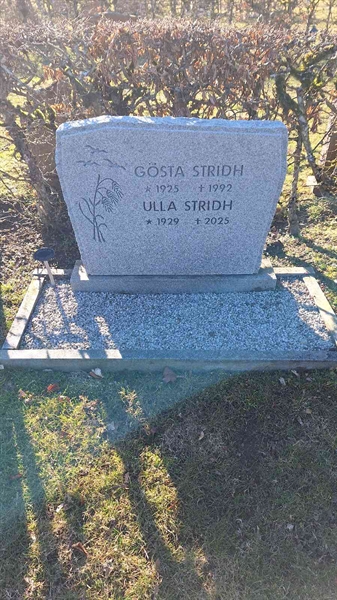 Grave number: ON F   286