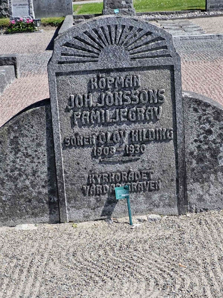 Gravnummer: 1 FRÖJD    27A