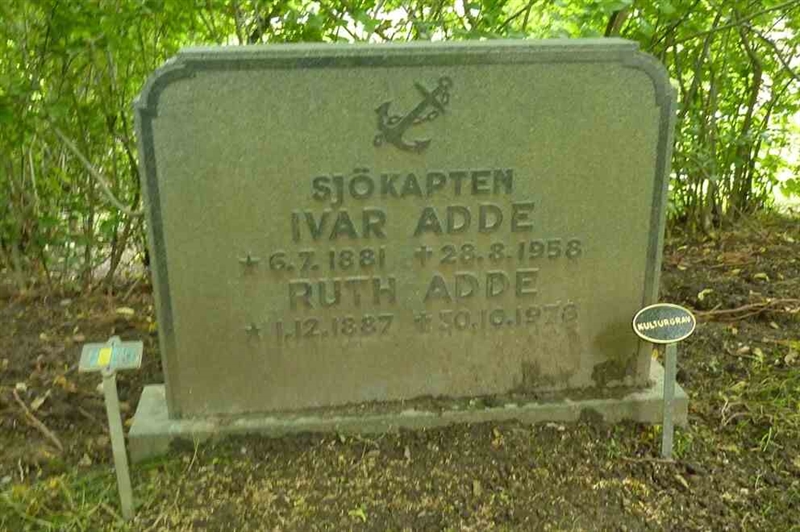 Grave number: 1 F   46A, 46B