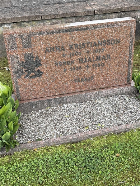 Grave number: SKF D   265, 266