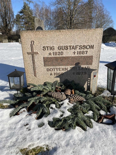 Gravnummer: SJ G   134