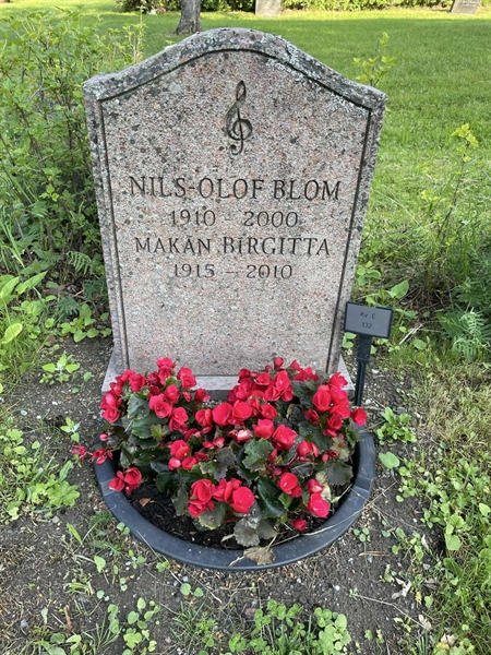 Grave number: 1 E 132