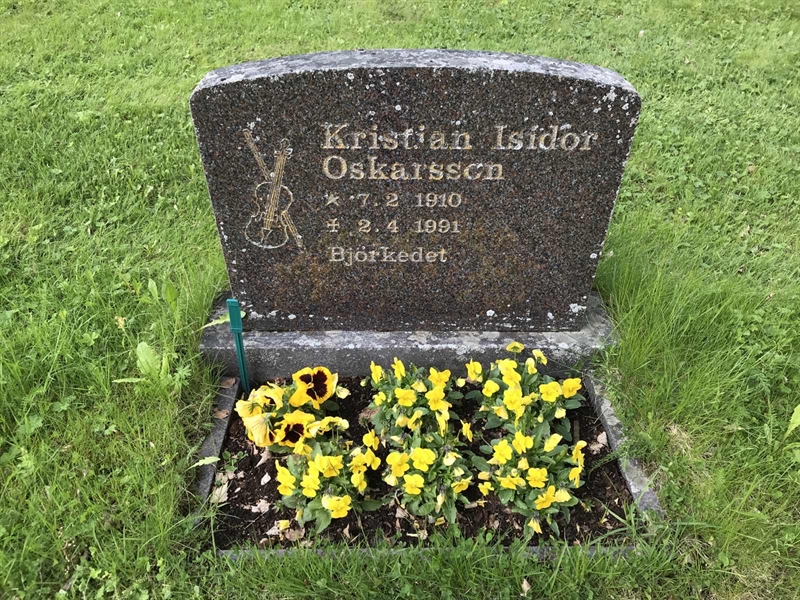 Grave number: KA F   876