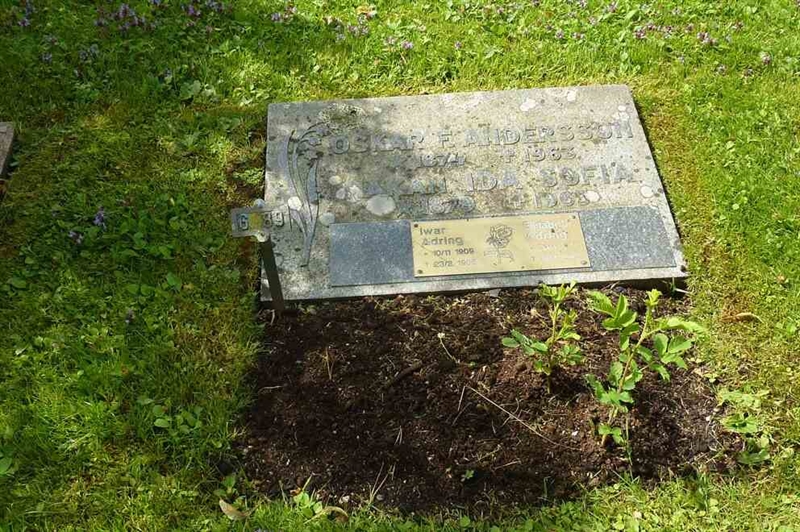 Grave number: 1 G   89