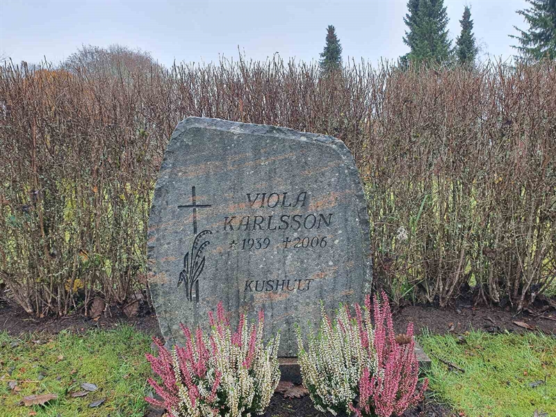 Grave number: HA Ö     8