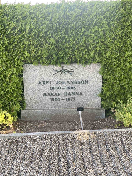 Grave number: GÄ NYA   705, 706