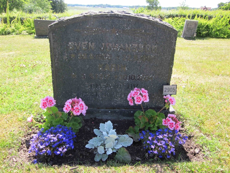 Grave number: KG H  2905