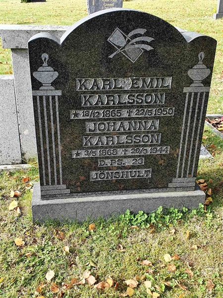 Grave number: HA GA.A   116-117