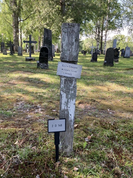 Grave number: 2 D   148