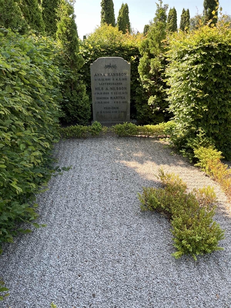 Gravnummer: NK B    58