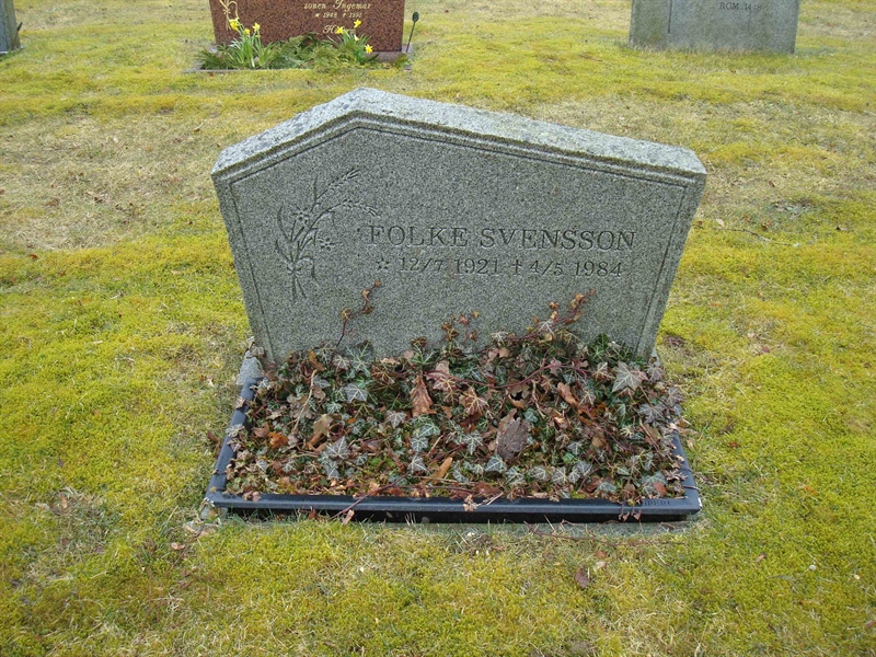 Grave number: BR D   454