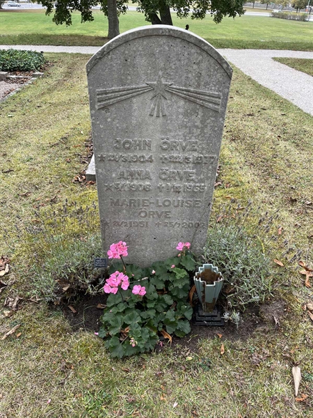 Grave number: Ö 16     1.A-B