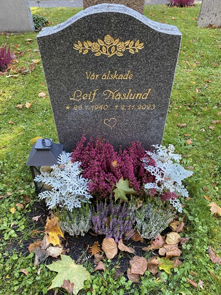 Grave number: 1 H   354