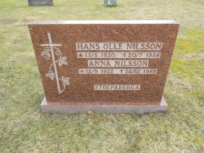 Grave number: V 5   156A