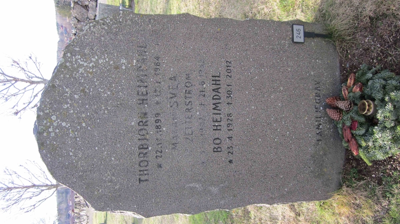 Grave number: KG C   246, 247