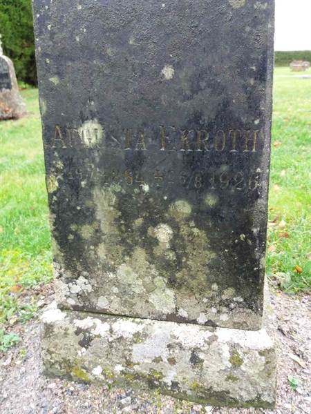 Grave number: 1 D    77b