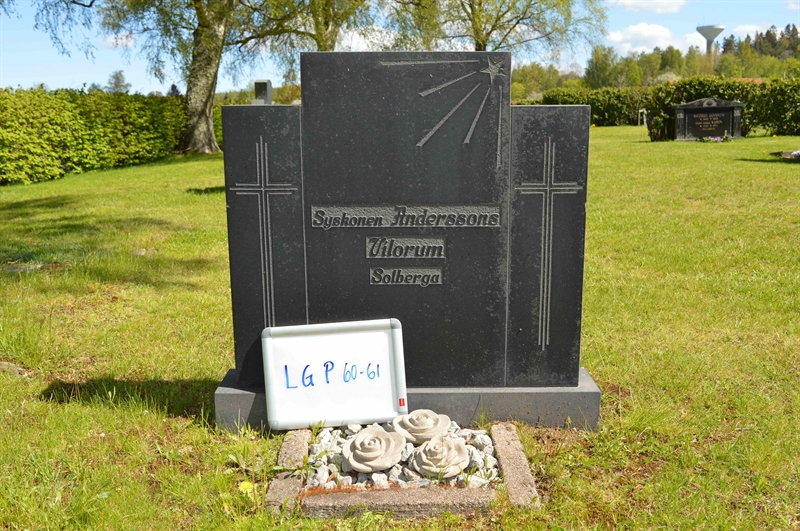 Grave number: LG P    60, 61