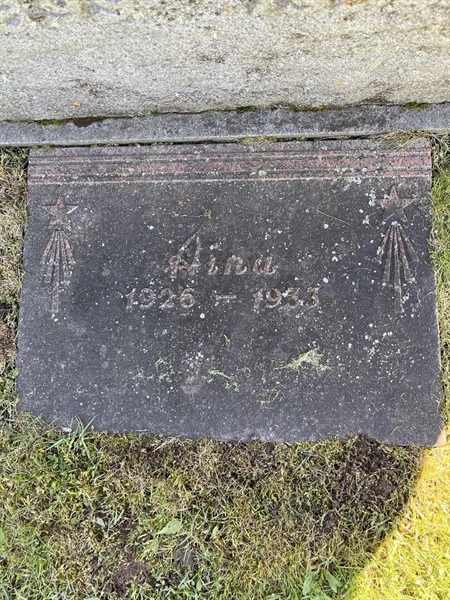 Hautatunnus: Ärt 60 23 23