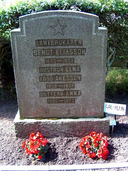 Grave number: HÖB GL.R   114
