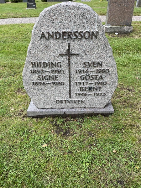 Grave number: 3 07     0G4604